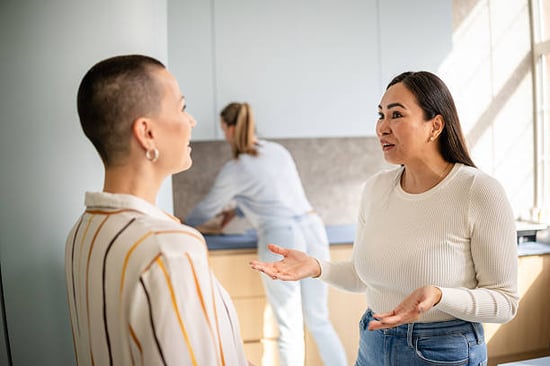 stressful conversation at pet business