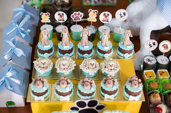 pet cupcakes at a fun pet-care business